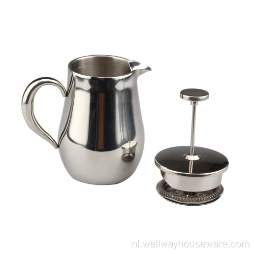 100%roestvrijstalen Franse Press Coffee &amp; Tea Maker